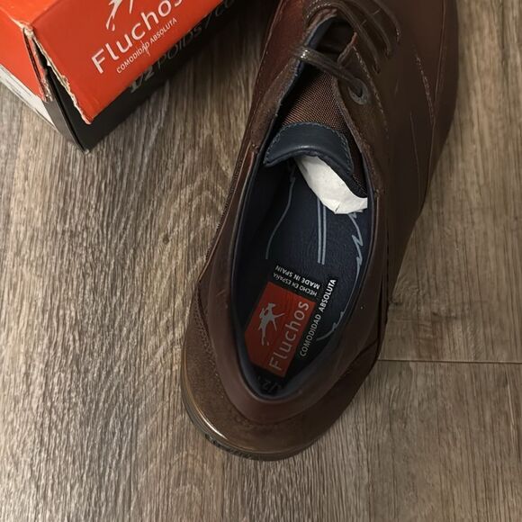 Fluchos Thunder F0337 Lace-Up Leather Brown Boot Mens Size EU 44, US11 - Picture 5 of 6